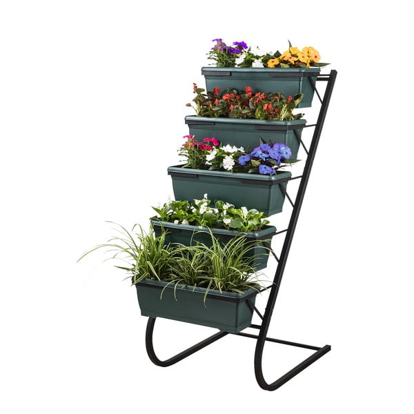 Kovinsko stojalo za cvetlične lonce (višina 130 cm) – Floriane Garden-image-2