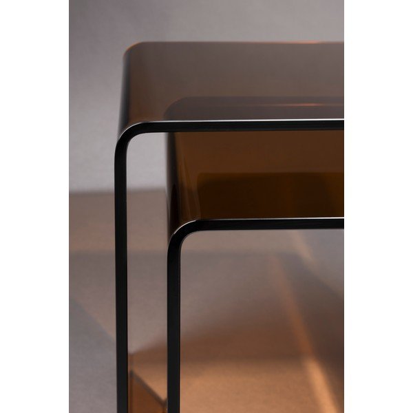Steklene stranske mizice v kompletu 2 ks 40x45 cm Vetro – Dutchbone-image-4
