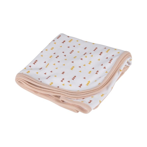 Bela bombažna otroška odeja 75x75 cm Forest – Bébé Douceur