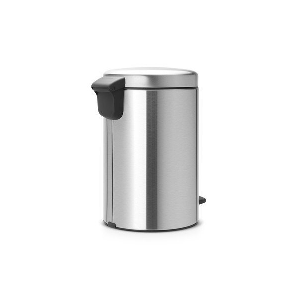 Jeklen koš za smeti s pedalom v mat srebrni barvi 12 l NewIcon – Brabantia-image-3