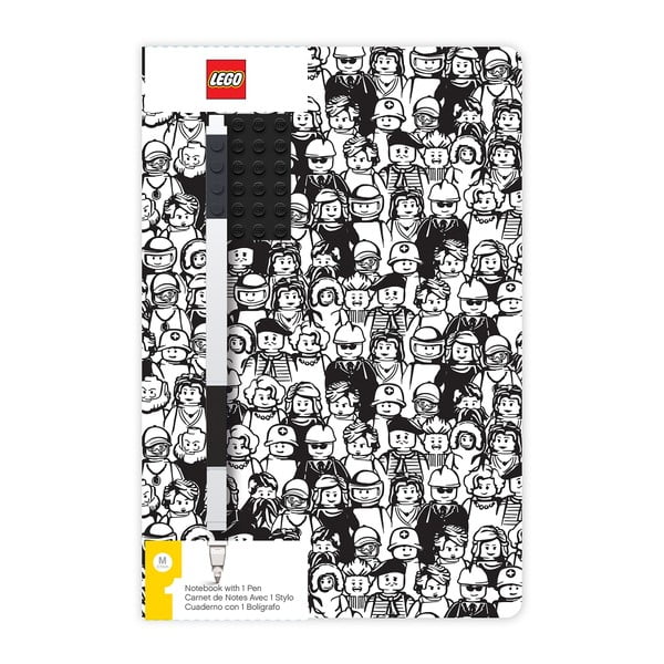 Komplet beležnice in pisala LEGO® Minifigure Brick