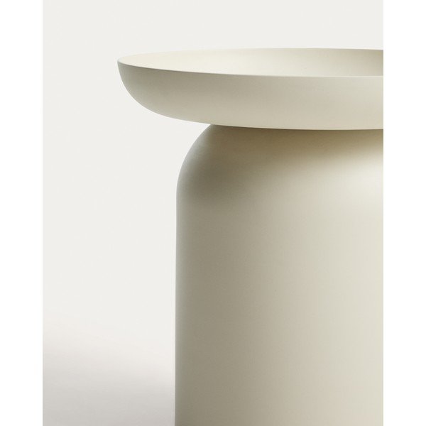 Kovinska okrogla vrtna mizica ø 45 cm Arcola – Kave Home-image-3