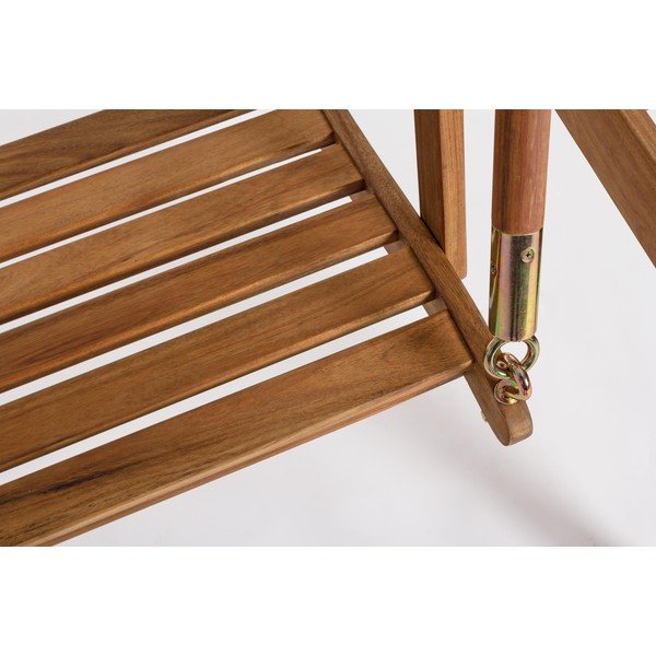 Vrtna gugalnica iz masivnega lesa v naravni barvi Noemi – Bizzotto-image-4