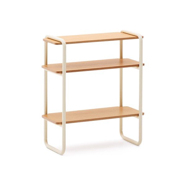 Stenski otroški regal v jesenovem dekorju v bež in naravni barvi 60x70x28 cm Tinn – Kave Home-image-3