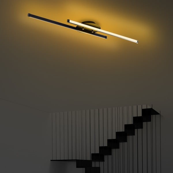 Črna LED stropna svetilka 10x86 cm Umut – Opviq lights-image-4