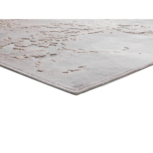 Sivo-bež viskozna preproga Universal Margot Marble, 140 x 200 cm-image-2