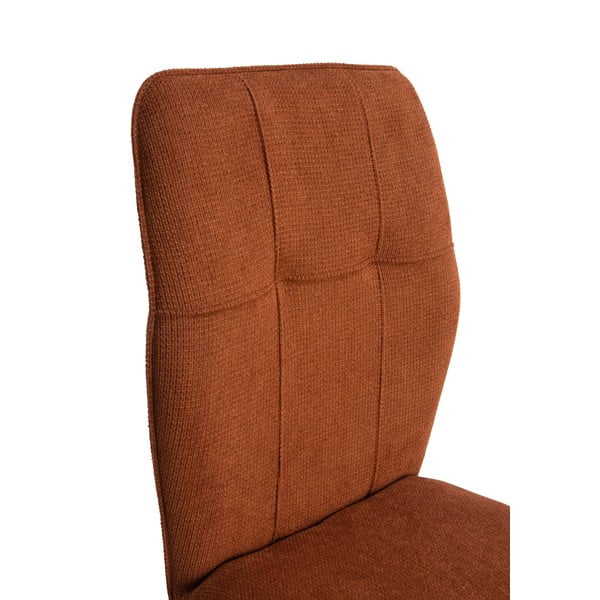 Oranžni jedilni stoli v kompletu 4 ks Mery – Marckeric-image-2