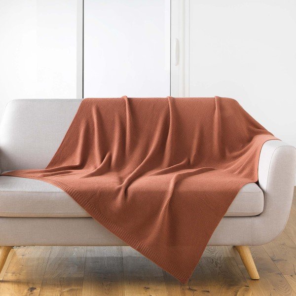 Pletena odeja 125x150 cm Tricotine – douceur d'intérieur-image-1
