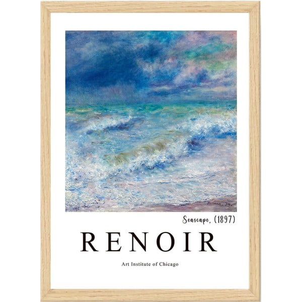 Plakat z okvirjem 35x45 cm Renoir – Wallity