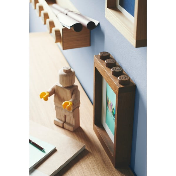 Okvir za slike iz temnega hrastovega lesa LEGO® Wood-image-2
