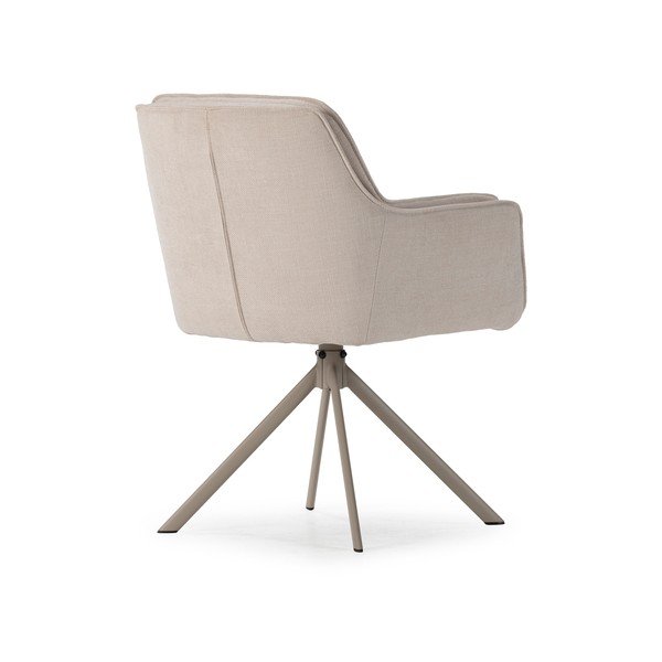 Bež oblazinjeni jedilni stoli v kompletu 2 ks Keiko – Marckeric-image-4