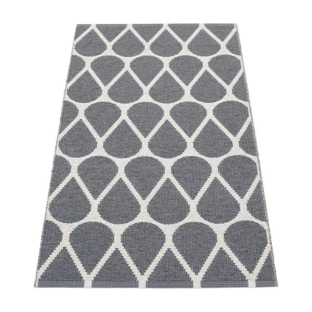 Temno siva notranja in zunanja preproga 70x140 cm Otis Granit