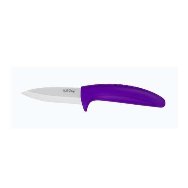 Keramični nož za obrezovanje, 7,5 cm, vijolične barve