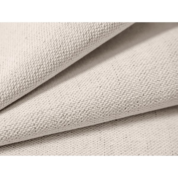 Kremno bela oblazinjena zakonska postelja s prostorom za shranjevanje z letvenim dnom 200x200 cm Lupine – Micadoni -image-4