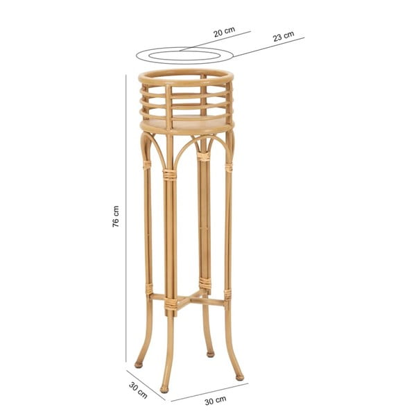 Kovinsko stojalo za cvetlične lonce ø 23 cm (višina 76 cm) Panama – Mauro Ferretti-image-2
