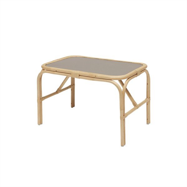Otroška miza iz ratana 70x48 cm Nana – OYOY Mini