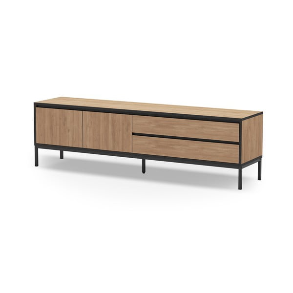 TV omarica v hrastovem dekorju 180x55 cm Lorenza – Marckeric-image-1
