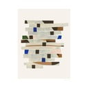 Plakat 50x70 cm Cut up Stripes – Berit Mogensen Lopez – The Poster Club