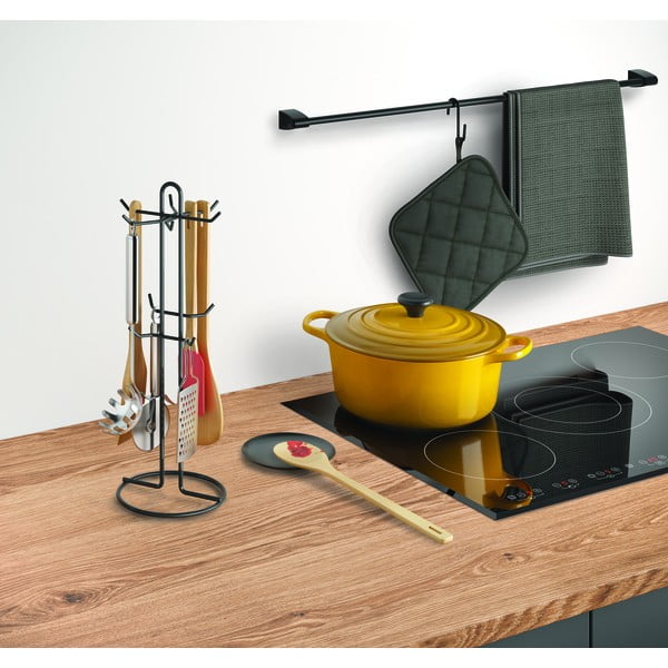 Stojalo za kuhinjske pripomočke iz nerjavečega jekla Lava - Metaltex-image-1