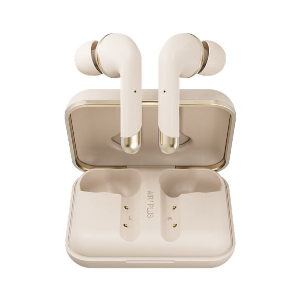 Brezžične slušalke v zlati barvi Happy Plugs Air 1 Plus In-Ear