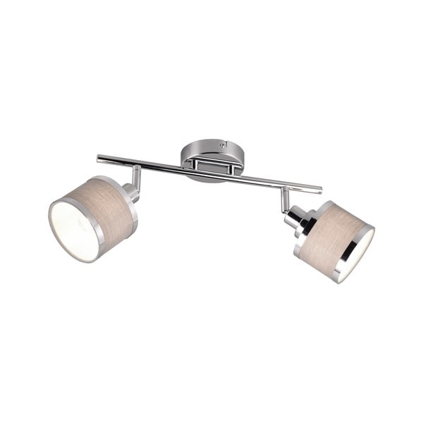 Bež/srebrna stenska svetilka ø 10 cm Arosa – Trio-image-3