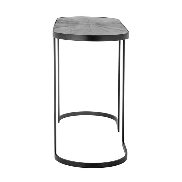 Črna stranska mizica 38,5x110 cm Carter – Bloomingville-image-3