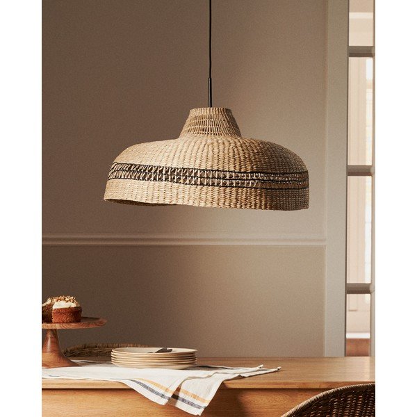 Senčilo v naravni barvi ø 55 cm Rupia – Kave Home-image-1