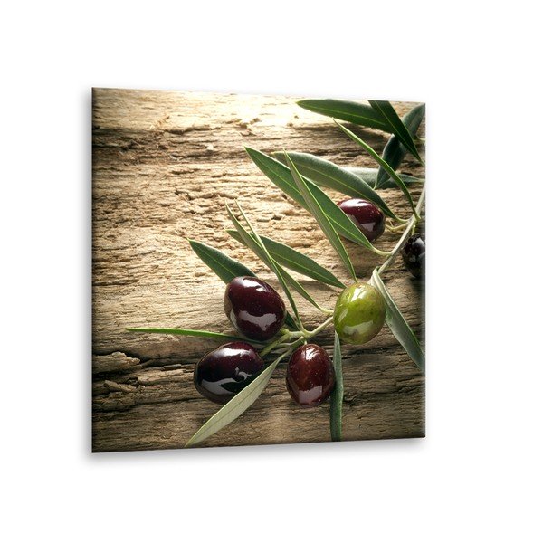 Slika Styler Glas Kuhinjske olive 4, 30 x 30 cm-image-1