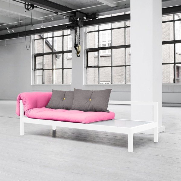 Večnamenski kavč Karup Soul White/Magenta/Amarillo-image-1