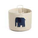 Slonokoščena tekstilna otroška škatla za shranjevanje ø 45x30 cm Tandani – Kave Home