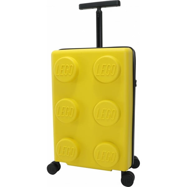 Rumeni otroški potovalni kovček LEGO® Signature
