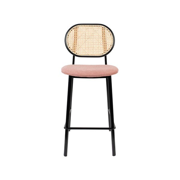 Črno-svetlo roza barski stolček 94 cm Spike - Zuiver-image-2