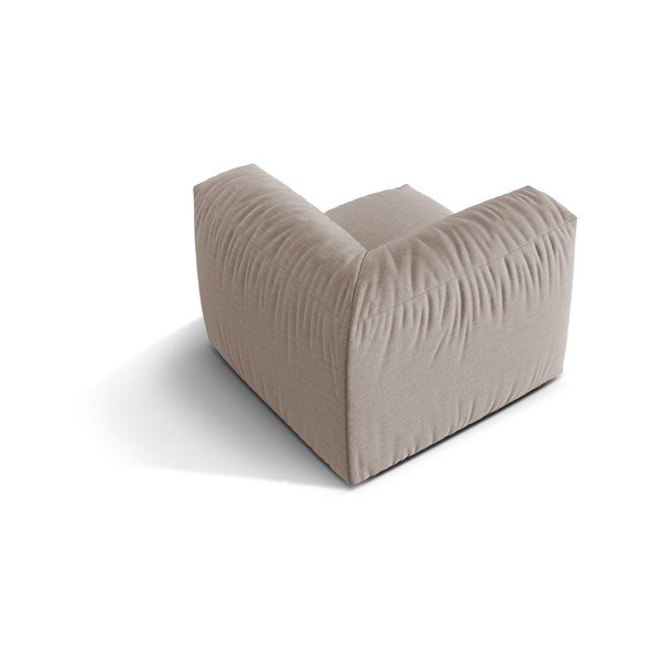 Bež modul za sedežno garnituro (s kotom po izbiri) Martina – Micadoni Home-image-2