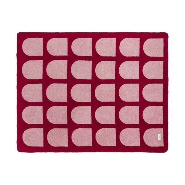 Rdeče-rožnata odeja 150x200 cm Gilli – noo.ma