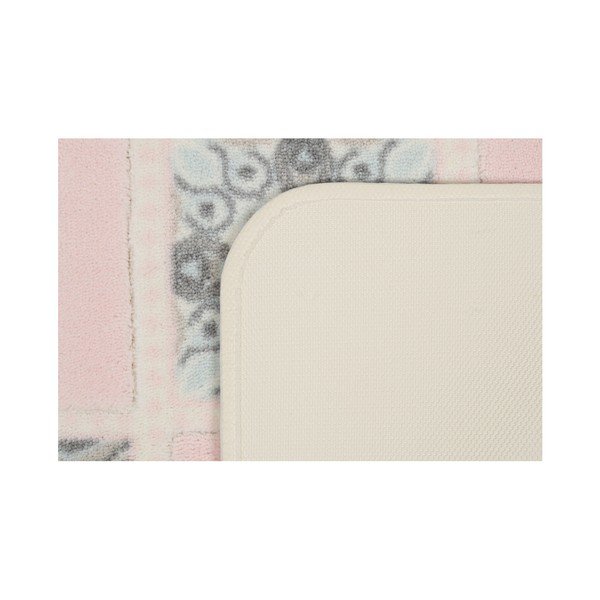 Komplet 2 kopalniških preprog Confetti Bathmats Ceramic Pink-image-4