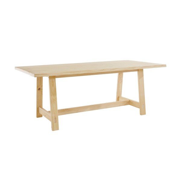 Jedilna miza iz masivnega bora 100x200 cm Derby – Støraa-image-1