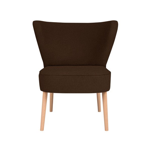 Temno rjav fotelj Cosmopolitan design Matteo-image-4
