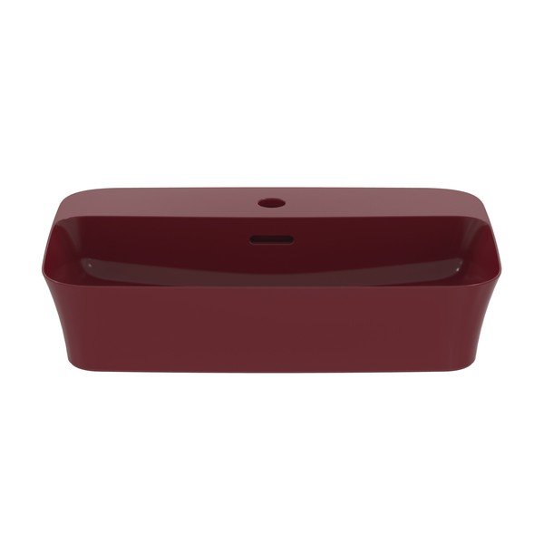 Bordo rdeč keramičen umivalnik 55x38 cm Ipalyss – Ideal Standard-image-3