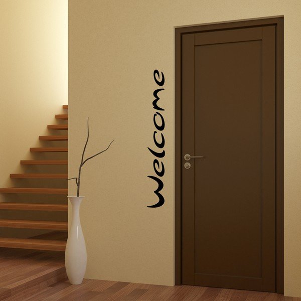 Ambiance Welcome Nalepka za vrata, 15 x 110 cm-image-1