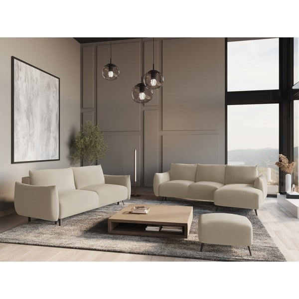 Bež kotna sedežna garnitura Malie – Makamii-image-1