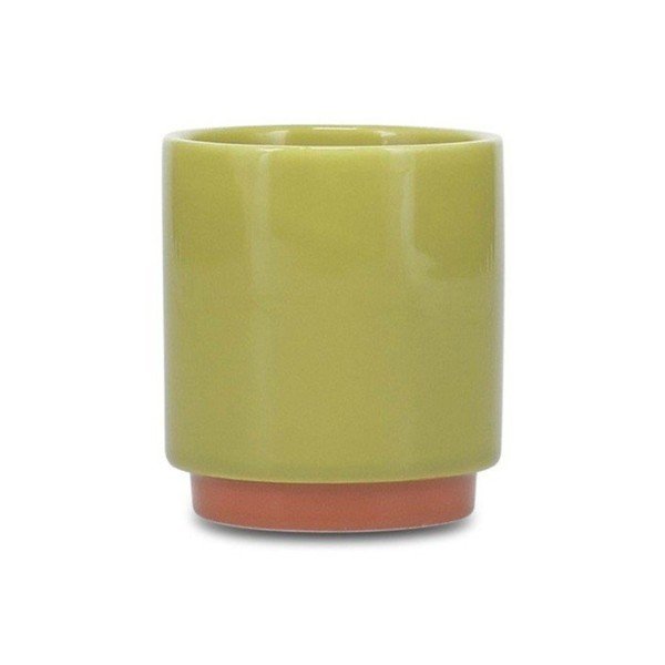 Zelena/oranžna skodelica iz kamenine 270 ml Duo – ONA