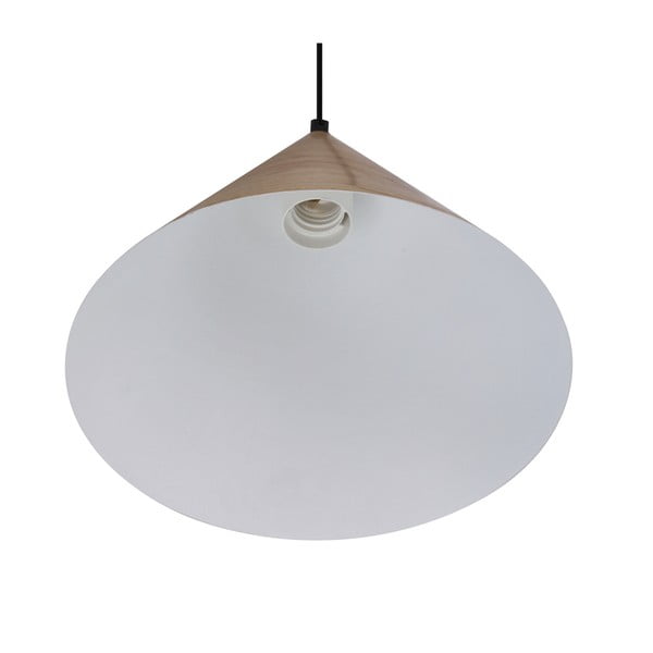 Rjava viseča svetilka s steklenim senčnikom ø 25 cm Dunca – Candellux Lighting-image-3