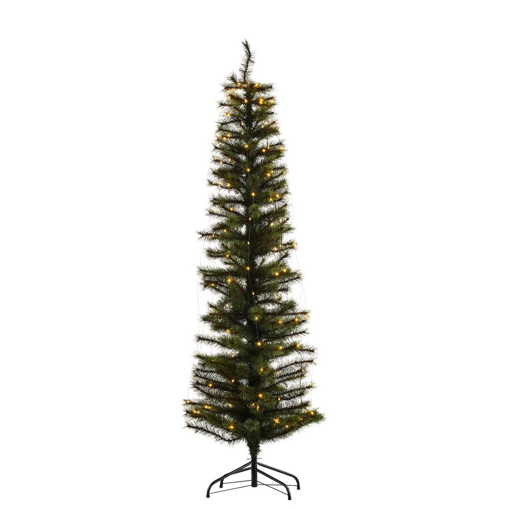 Umetna jelka višina 180 cm Alvin LED