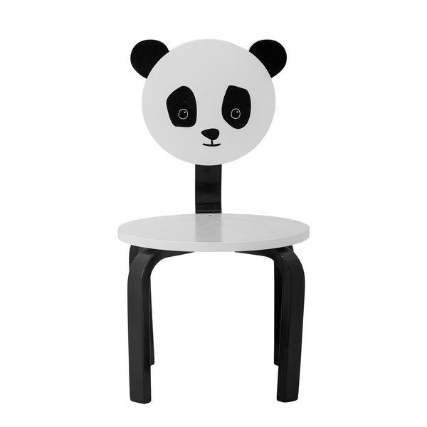Črno-bel otroški stol Marle – Bloomingville Mini-image-3