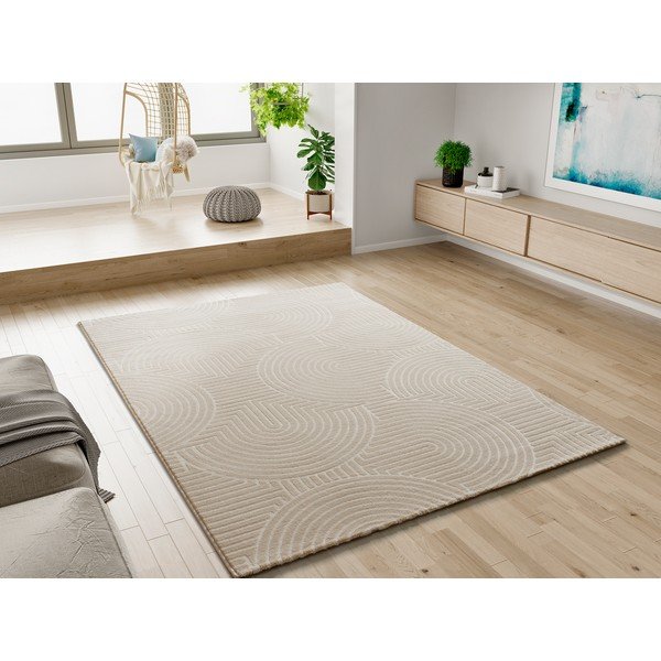 Kremno bela preproga 80x150 cm Zen – Universal-image-1