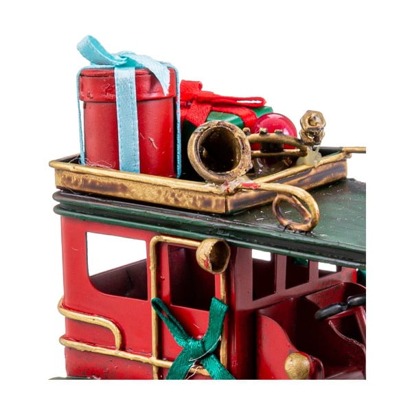 Kovinska božična figurica (višina 8 cm) Vintage Car – Casa Selección-image-2