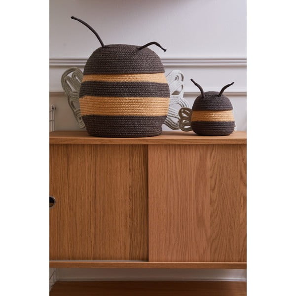 Tekstilna otroška škatla za shranjevanje ø 15x15 cm Baby Bee – Lorena Canals-image-2