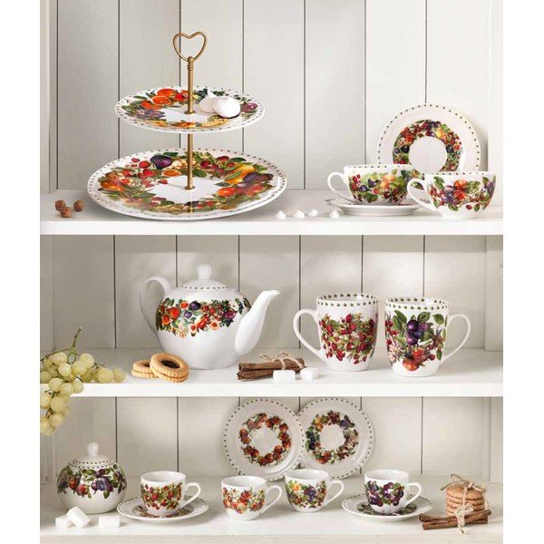 Bel čajnik iz porcelana new bone china Le Primizie – Brandani-image-1