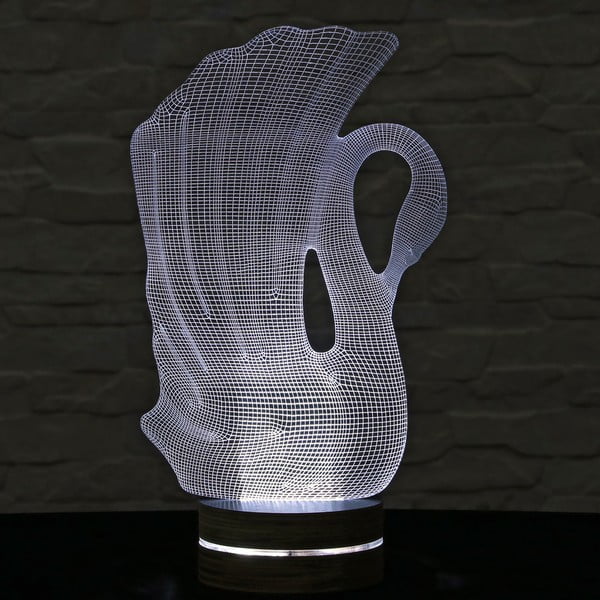 Namizna svetilka Swan 3D