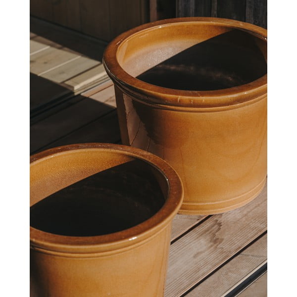 Cvetlični lonci v kompletu iz terakote 2 ks ø 47 cm Presili – Kave Home-image-2